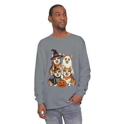Halloween Corgi Pack Long Sleeve Tee