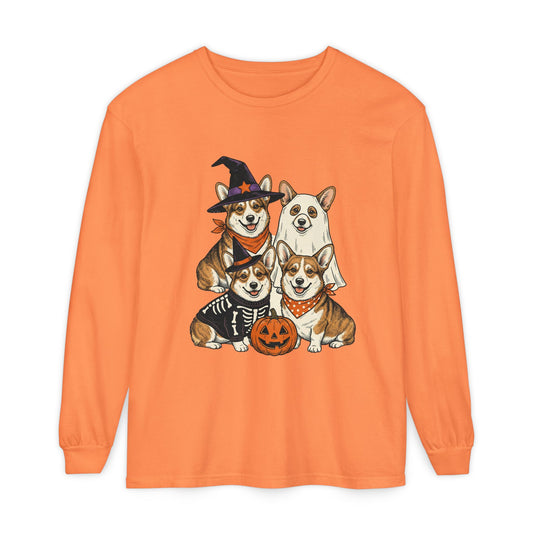 Halloween Corgi Pack Long Sleeve Tee