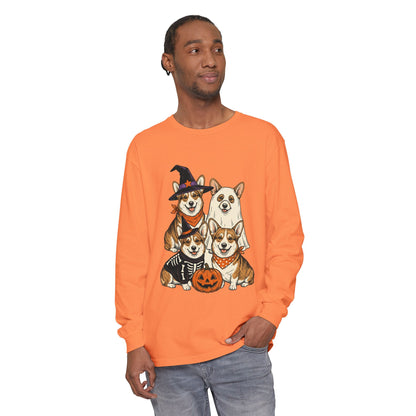 Halloween Corgi Pack Long Sleeve Tee