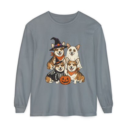 Halloween Corgi Pack Long Sleeve Tee