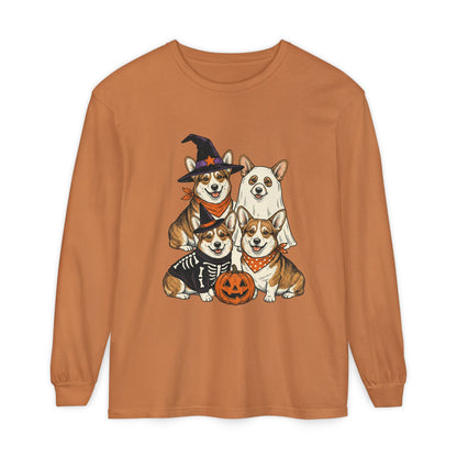 Halloween Corgi Pack Long Sleeve Tee